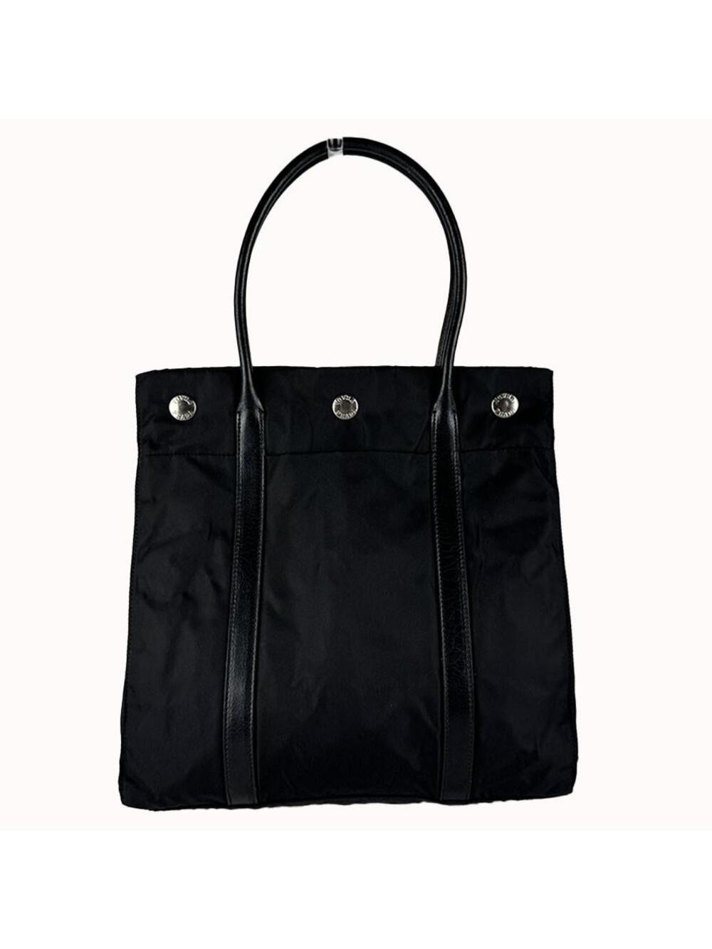 Auth Prada Handbag Black #344976P32B